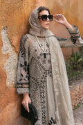 Maria B | Luxury Lawn 25 | D-2510-B by Maria B - Designer Dress - Type: Ladies Clothes - Available at Libayah - 100% Original