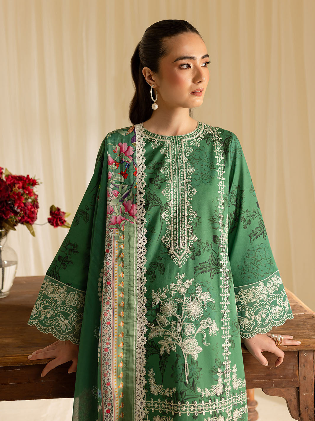 Mahnur | Leila Printkari Edit 25 | LP - 10 by Mahnur - Designer Dress - Type: Ladies Clothes - Available at Libayah - 100% Original