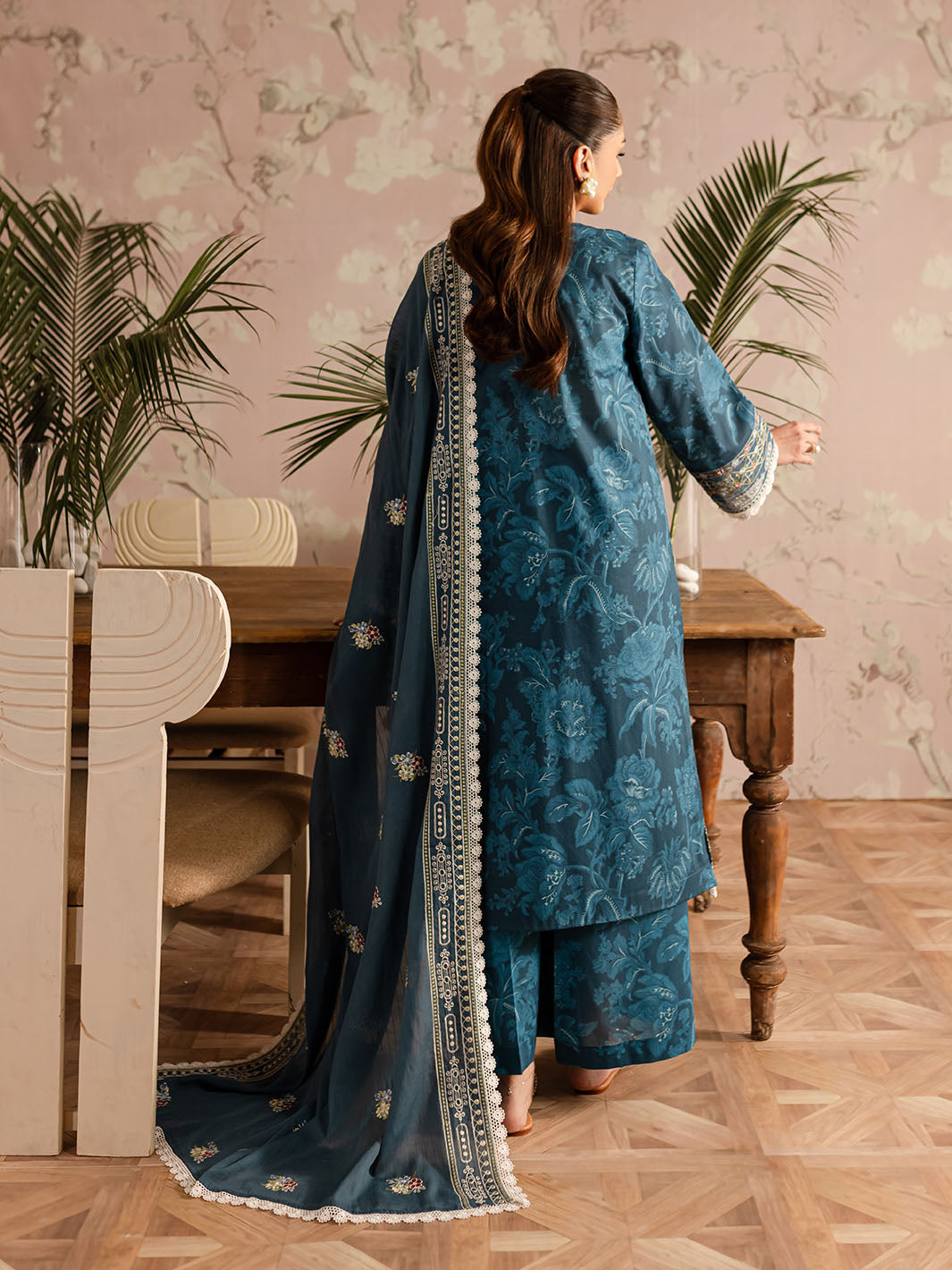 Mahnur | Leila Printkari Edit 25 | LP - 11 by Mahnur - Designer Dress - Type: Ladies Clothes - Available at Libayah - 100% Original