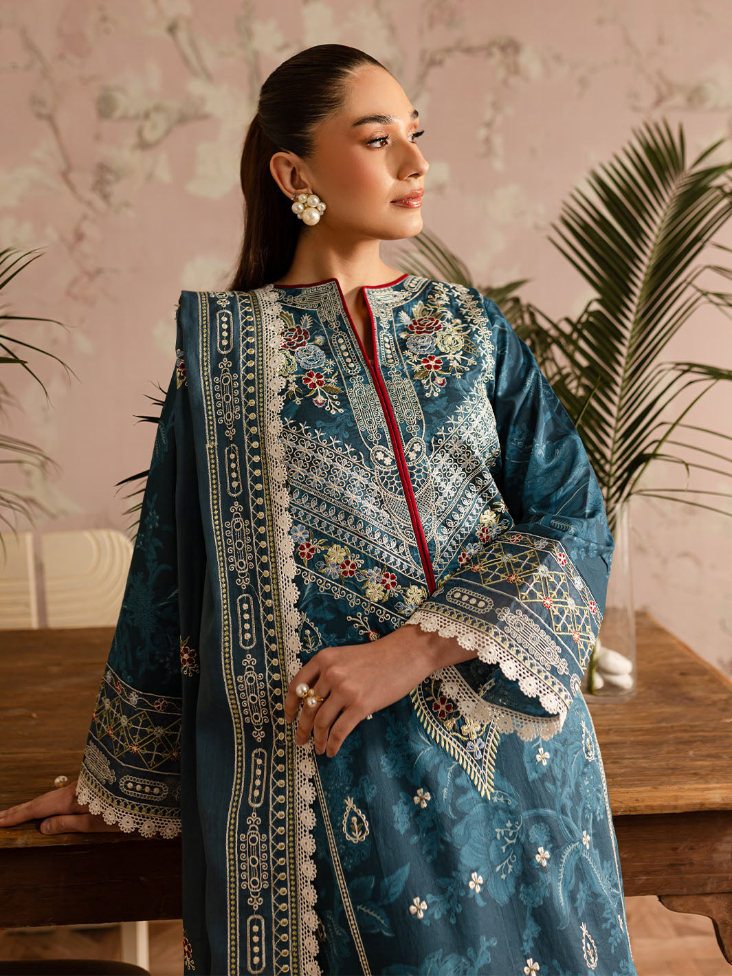 Mahnur | Leila Printkari Edit 25 | LP - 11 by Mahnur - Designer Dress - Type: Ladies Clothes - Available at Libayah - 100% Original