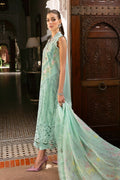 Maria B | Luxury Lawn 25 | D-2514-A by Maria B - Designer Dress - Type: Ladies Clothes - Available at Libayah - 100% Original