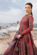 Maria B | M Prints Fall Edit 24 | MPT-2302-B by Maria B - Designer Dress  - Type : Ladies Clothes - Available at Libayah - 100% Original 