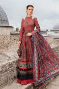 Maria B | M Prints Fall Edit 24 | MPT-2302-B by Maria B - Designer Dress  - Type : Ladies Clothes - Available at Libayah - 100% Original 