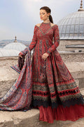 Maria B | M Prints Fall Edit 24 | MPT-2302-B by Maria B - Designer Dress  - Type : Ladies Clothes - Available at Libayah - 100% Original 
