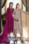 Maria B | Luxury Lawn 25 | D-2502-A by Maria B - Designer Dress - Type: Ladies Clothes - Available at Libayah - 100% Original