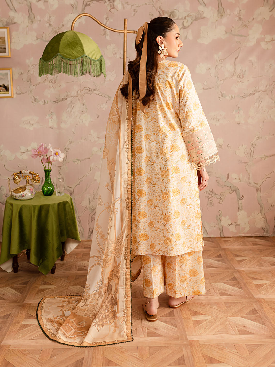 Mahnur | Leila Printkari Edit 25 | LP - 02 by Mahnur - Designer Dress - Type: Ladies Clothes - Available at Libayah - 100% Original