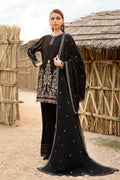 Maria B | M Prints Winter 24 | MPT-2403-B by Maria B - Designer Dress  - Type : Ladies Clothes - Available at Libayah - 100% Original 