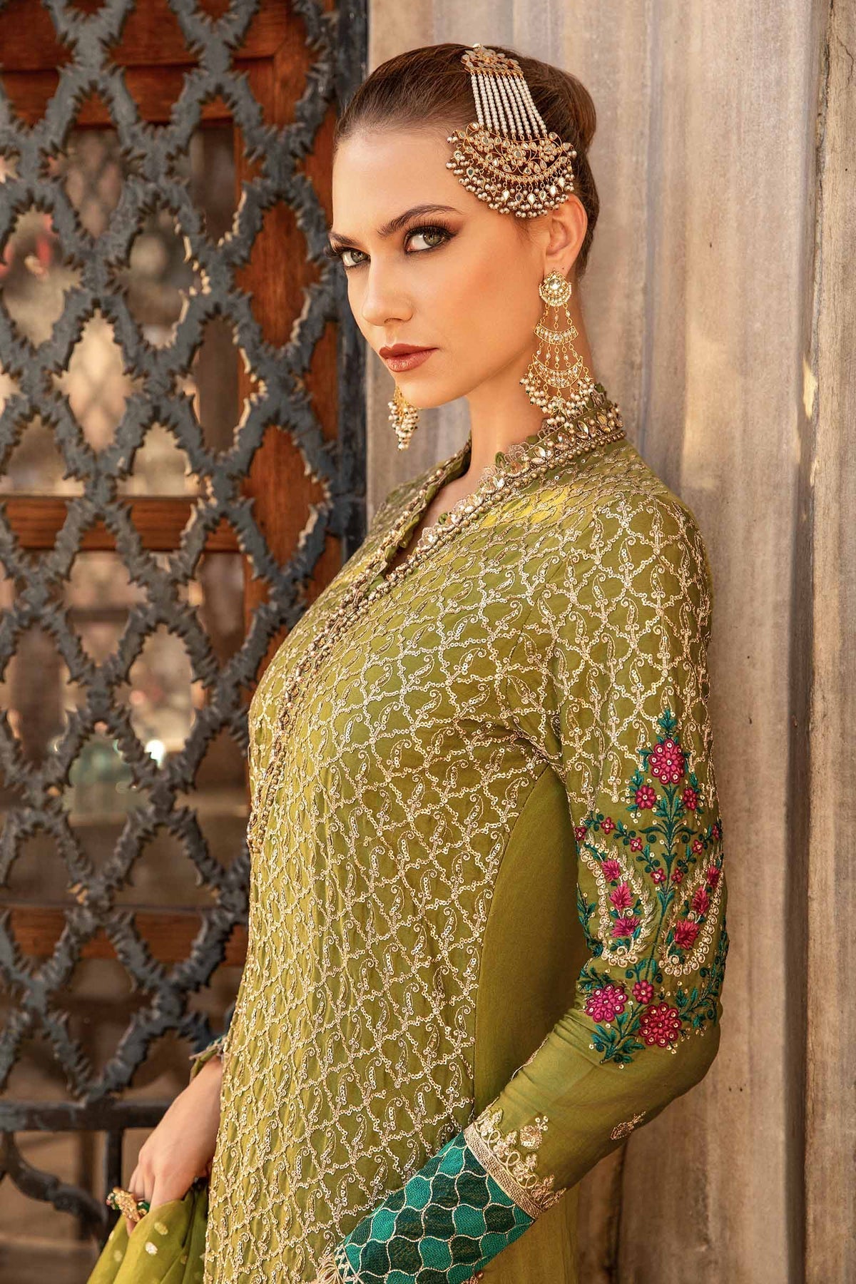 Maria B | Sateen Formals 24 | CST-803 by Maria B - Designer Dress - Type: Formal - Available at Libayah - 100% Original