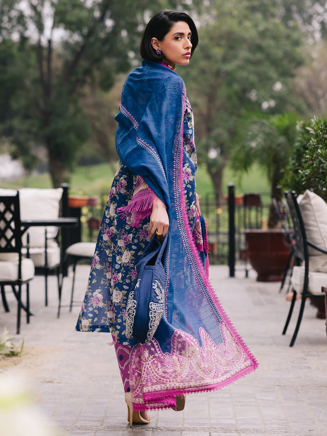 Mahnur | Broadway Luxury Lawn 25 | Ires by Mahnur - Designer Dress - Type: Ladies Clothes - Available at Libayah - 100% Original