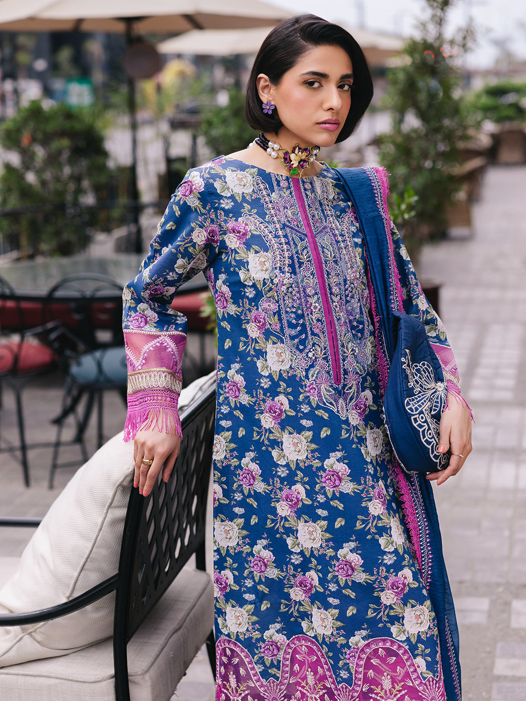 Mahnur | Broadway Luxury Lawn 25 | Ires by Mahnur - Designer Dress - Type: Ladies Clothes - Available at Libayah - 100% Original