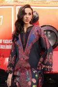 Maria B | M Prints Fall Edit 24 | MPT-2304-B by Maria B - Designer Dress  - Type : Ladies Clothes - Available at Libayah - 100% Original 
