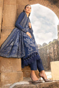 Maria B | M Prints Winter 24 | MPT-2404-B by Maria B - Designer Dress  - Type : Ladies Clothes - Available at Libayah - 100% Original 