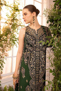 Maria B | Mbroidered Formals 24 | Velvet Suit | BD-2904 by Maria B - Designer Dress  - Type : Wedding Dress - Available at Libayah - 100% Original 