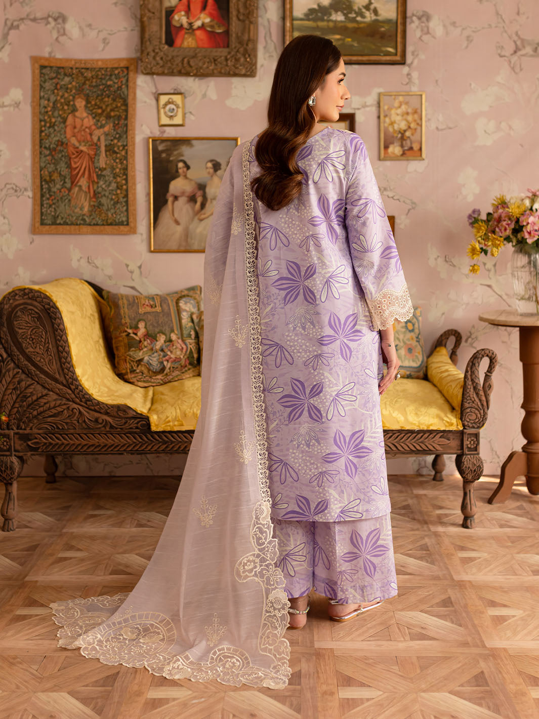 Mahnur | Leila Printkari Edit 25 | LP - 04 by Mahnur - Designer Dress - Type: Ladies Clothes - Available at Libayah - 100% Original