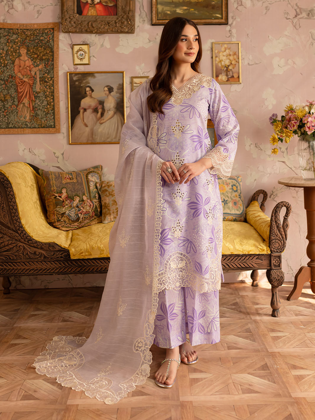 Mahnur | Leila Printkari Edit 25 | LP - 04 by Mahnur - Designer Dress - Type: Ladies Clothes - Available at Libayah - 100% Original