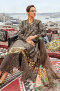 Maria B | M Prints Fall Edit 24 | MPT-2307-A by Maria B - Designer Dress  - Type : Ladies Clothes - Available at Libayah - 100% Original 
