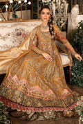 Maria B | Mbroidered Formals 24 | Organza Suit | BD-2907 by Maria B - Designer Dress  - Type : Wedding Dress - Available at Libayah - 100% Original 
