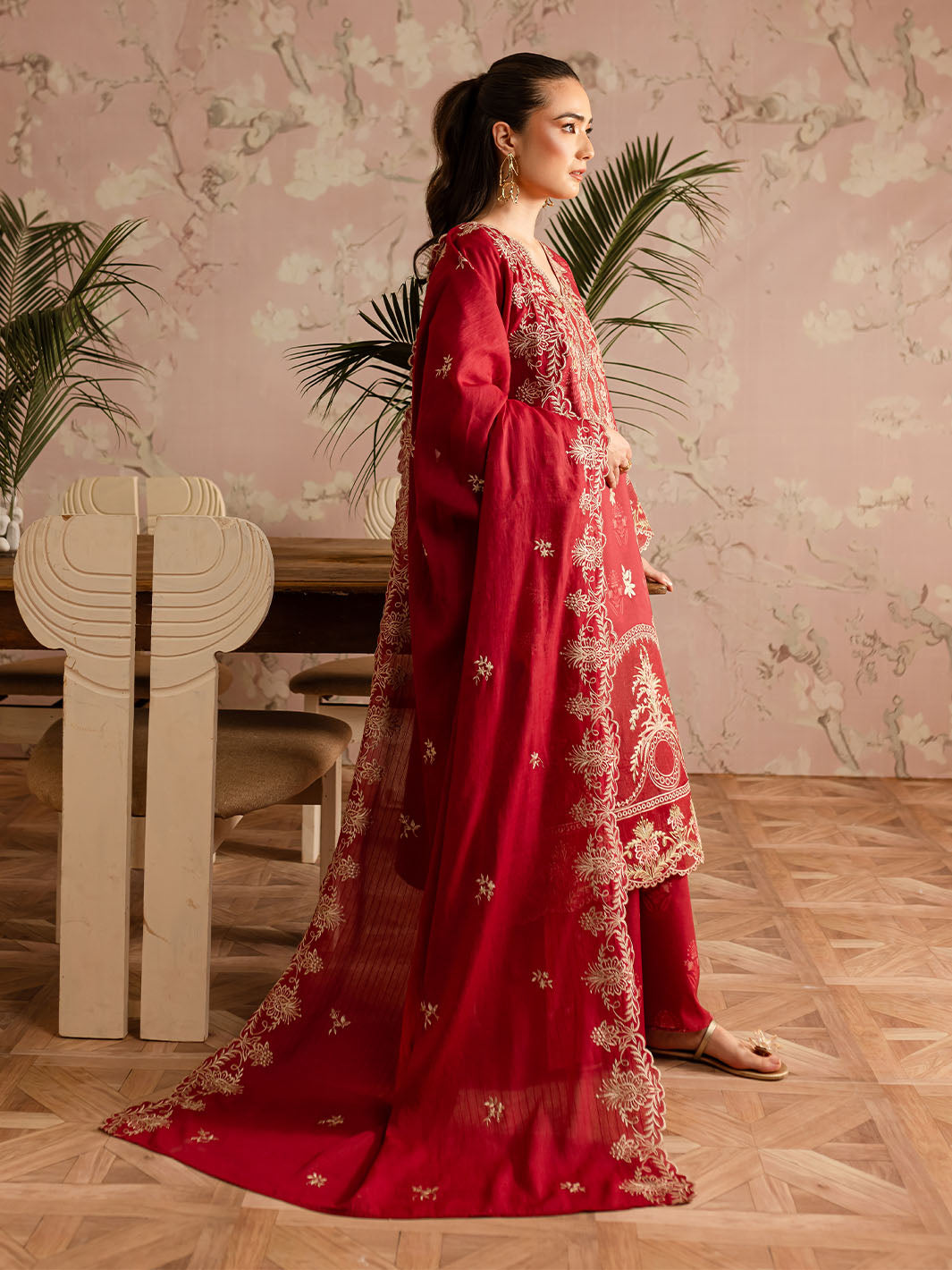 Mahnur | Leila Printkari Edit 25 | LP - 07 by Mahnur - Designer Dress - Type: Ladies Clothes - Available at Libayah - 100% Original