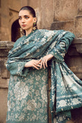 Maria B | M Prints Winter 24 | MPT-2408-A by Maria B - Designer Dress  - Type : Ladies Clothes - Available at Libayah - 100% Original 