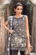 Maria B | M Prints Winter 24 | MPT-2408-B by Maria B - Designer Dress  - Type : Ladies Clothes - Available at Libayah - 100% Original 