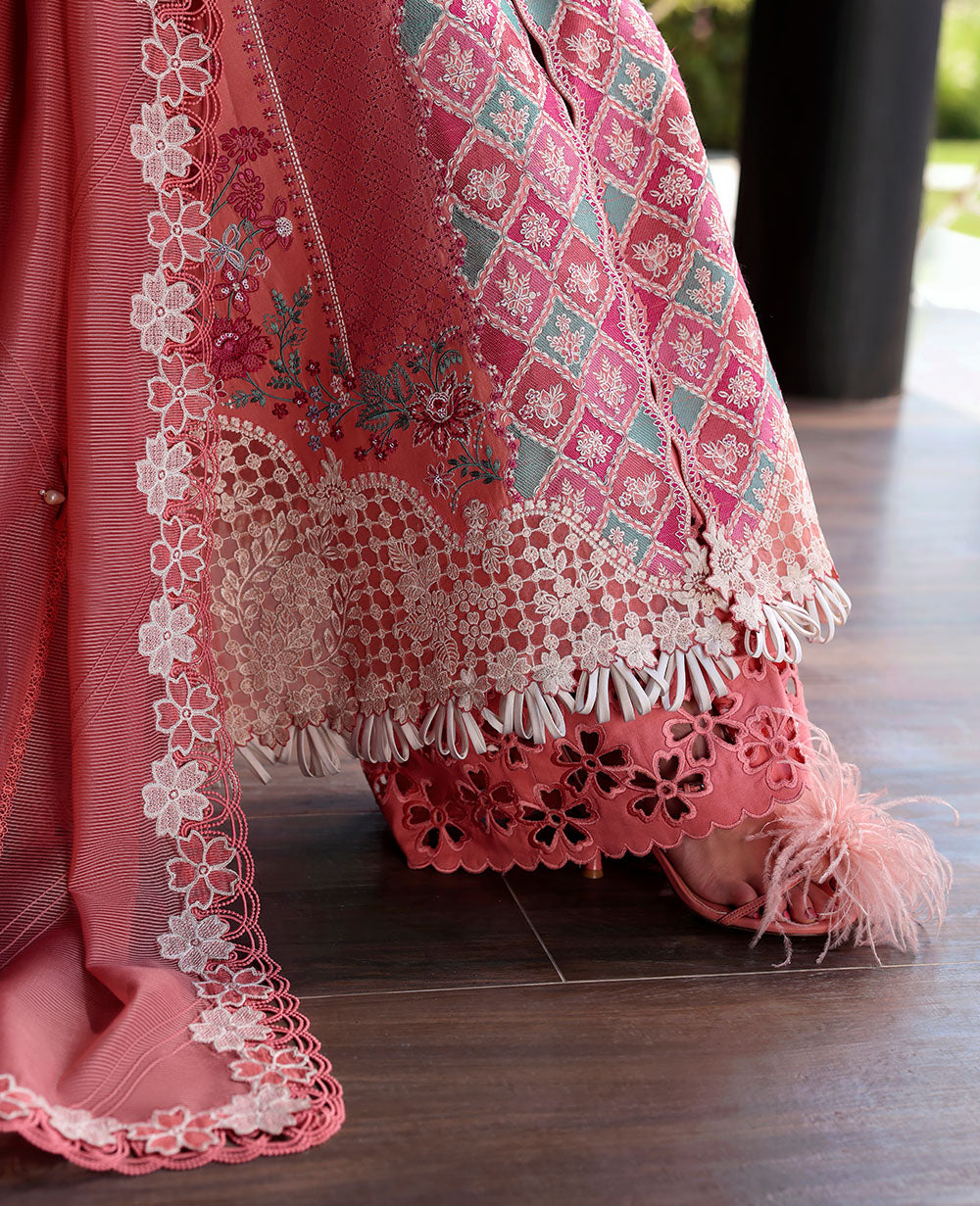 Republic Womenswear | Kalani Eid Luxury Lawn 25 | D1-A - Ayra by Republic Womenswear - Designer Dress - Type: Ladies Clothes - Available at Libayah - 100% Original