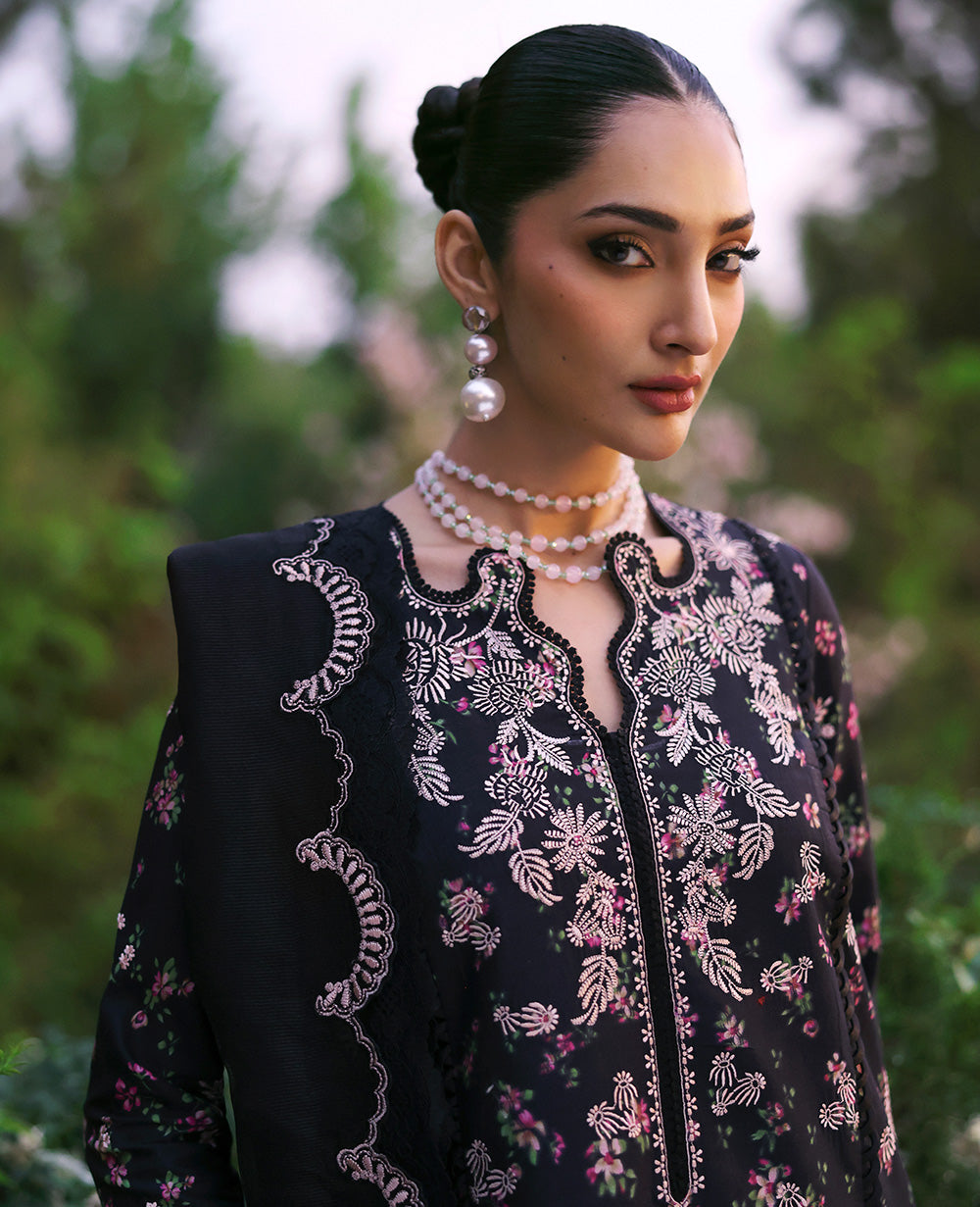 Republic Womenswear | Talia Luxury Lawn 25 | D2-A - Aria by Republic Womenswear - Designer Dress - Type: Ladies Clothes - Available at Libayah - 100% Original