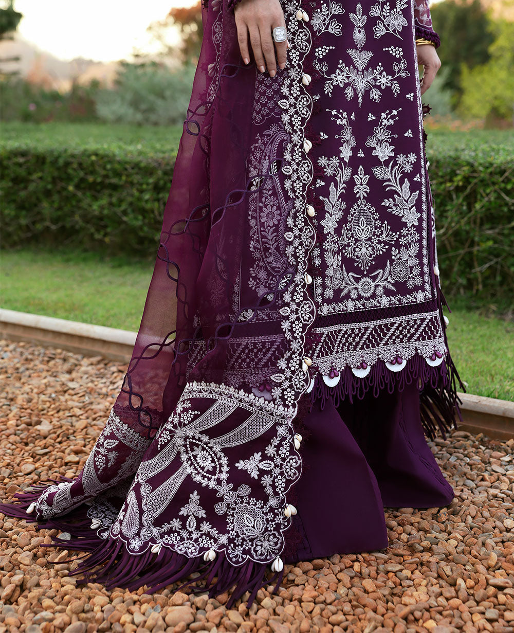 Republic Womenswear | Kalani Eid Luxury Lawn 25 | D3-A - Elara by Republic Womenswear - Designer Dress - Type: Ladies Clothes - Available at Libayah - 100% Original