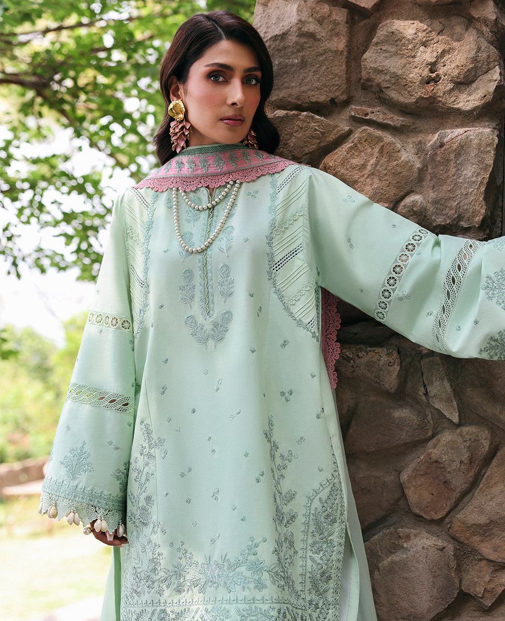 Republic Womenswear | Talia Luxury Lawn 25 | D4-A - Zayli by Republic Womenswear - Designer Dress - Type: Ladies Clothes - Available at Libayah - 100% Original