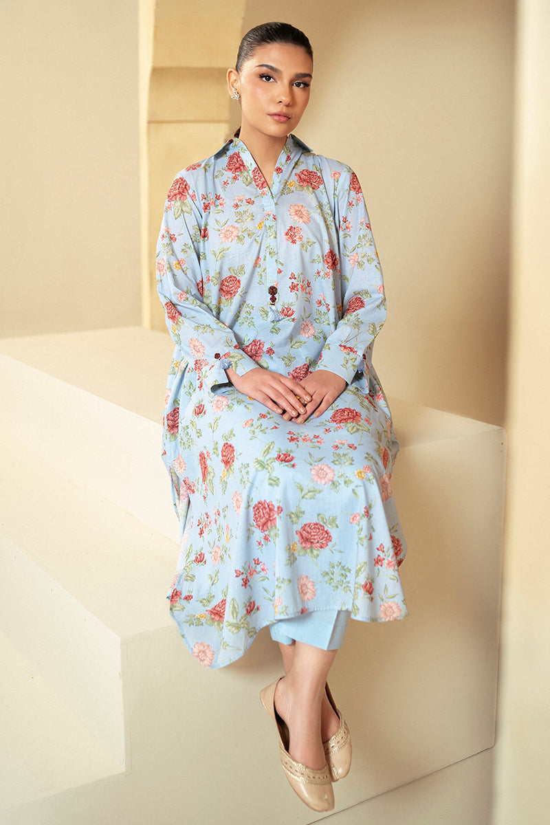 Cross Stitch | Daily Lawn 24 | CHAMBRAY DREAM-2 PIECE LAWN SUIT