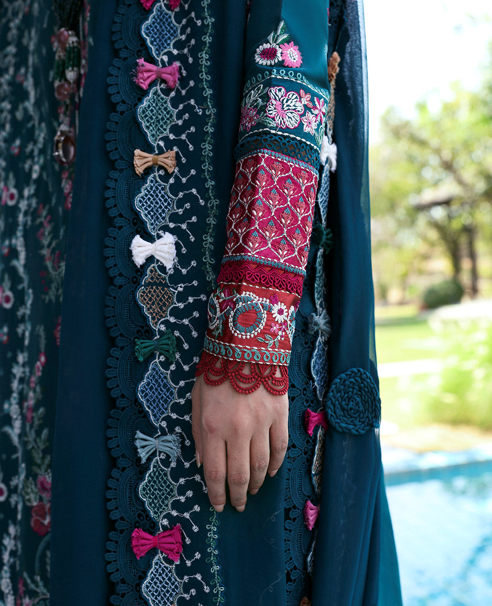 Republic Womenswear | Kalani Eid Luxury Lawn 25 | D6-B - Talia by Republic Womenswear - Designer Dress - Type: Ladies Clothes - Available at Libayah - 100% Original