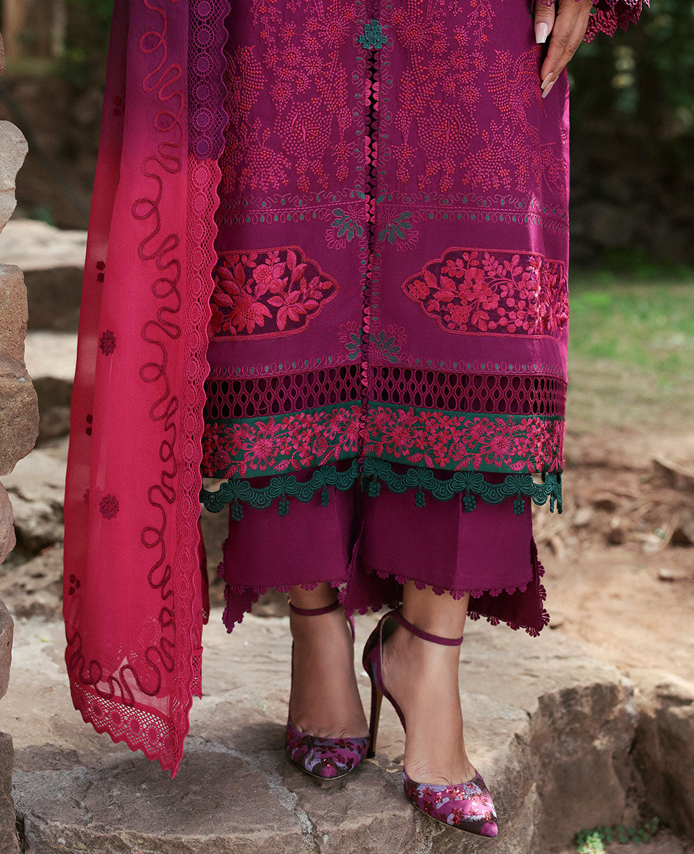 Republic Womenswear | Talia Luxury Lawn 25 | D7-B - Elin by Republic Womenswear - Designer Dress - Type: Ladies Clothes - Available at Libayah - 100% Original