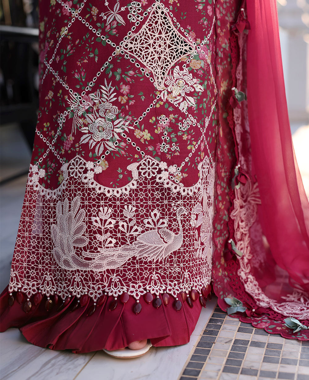 Republic Womenswear | Kalani Eid Luxury Lawn 25 | D8-B - Lyanna by Republic Womenswear - Designer Dress - Type: Ladies Clothes - Available at Libayah - 100% Original