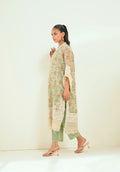 Dhanak | Signature Pret | SS24DA-2590 GREEN by Dhanak - Designer Dress - Type: Ladies Clothes - Available at Libayah - 100% Original
