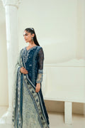 Dhanak | Signature Pret | SS25DA-2695 NAVY BLUE by Dhanak - Designer Dress - Type: Ladies Clothes - Available at Libayah - 100% Original