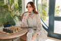 Dhanak | Chiffon Pret | SS25DA-2715 by Dhanak - Designer Dress - Type: Ladies Clothes - Available at Libayah - 100% Original