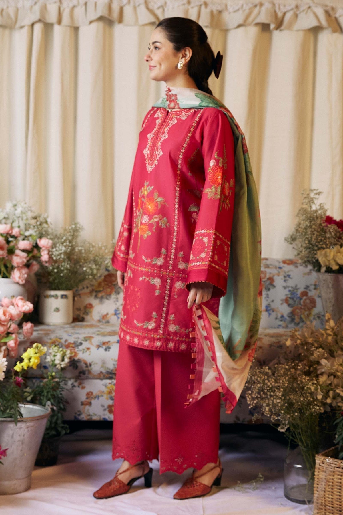 Zara Shahjahan | Coco Lawn Vol 2 | DAHLIA-1A by Zara Shahjahan - Designer Dress - Type: Ladies Clothes - Available at Libayah - 100% Original