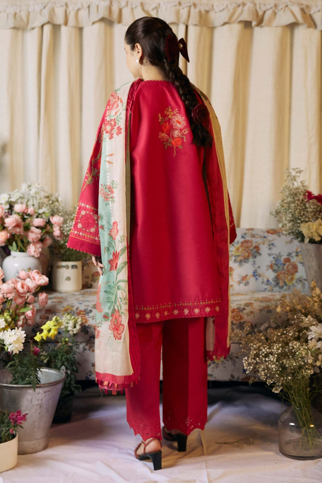 Zara Shahjahan | Coco Lawn Vol 2 | DAHLIA-1A by Zara Shahjahan - Designer Dress - Type: Ladies Clothes - Available at Libayah - 100% Original
