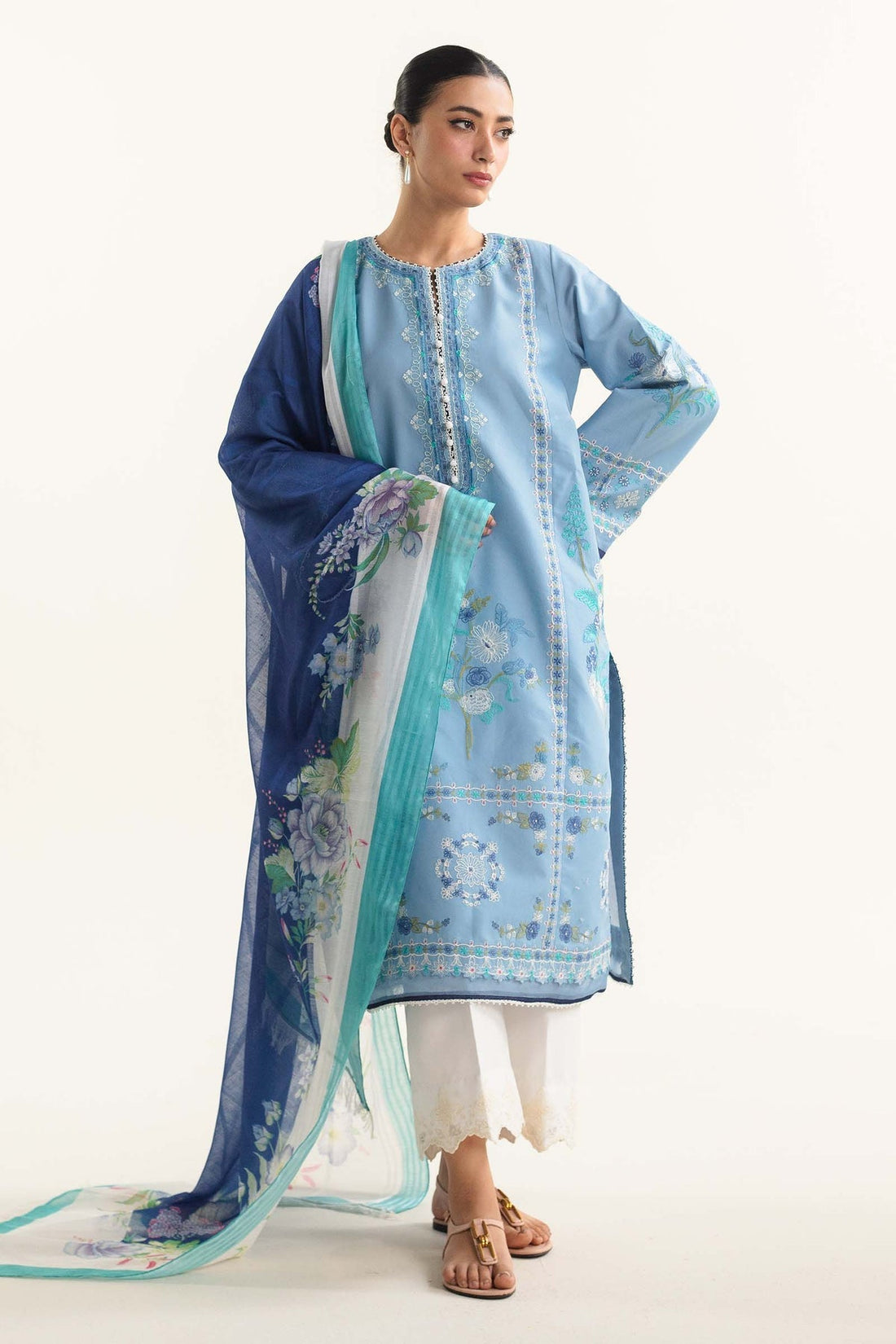 Zara Shahjahan | Coco Lawn Vol 2 | DAHLIA-1B by Zara Shahjahan - Designer Dress - Type: Ladies Clothes - Available at Libayah - 100% Original