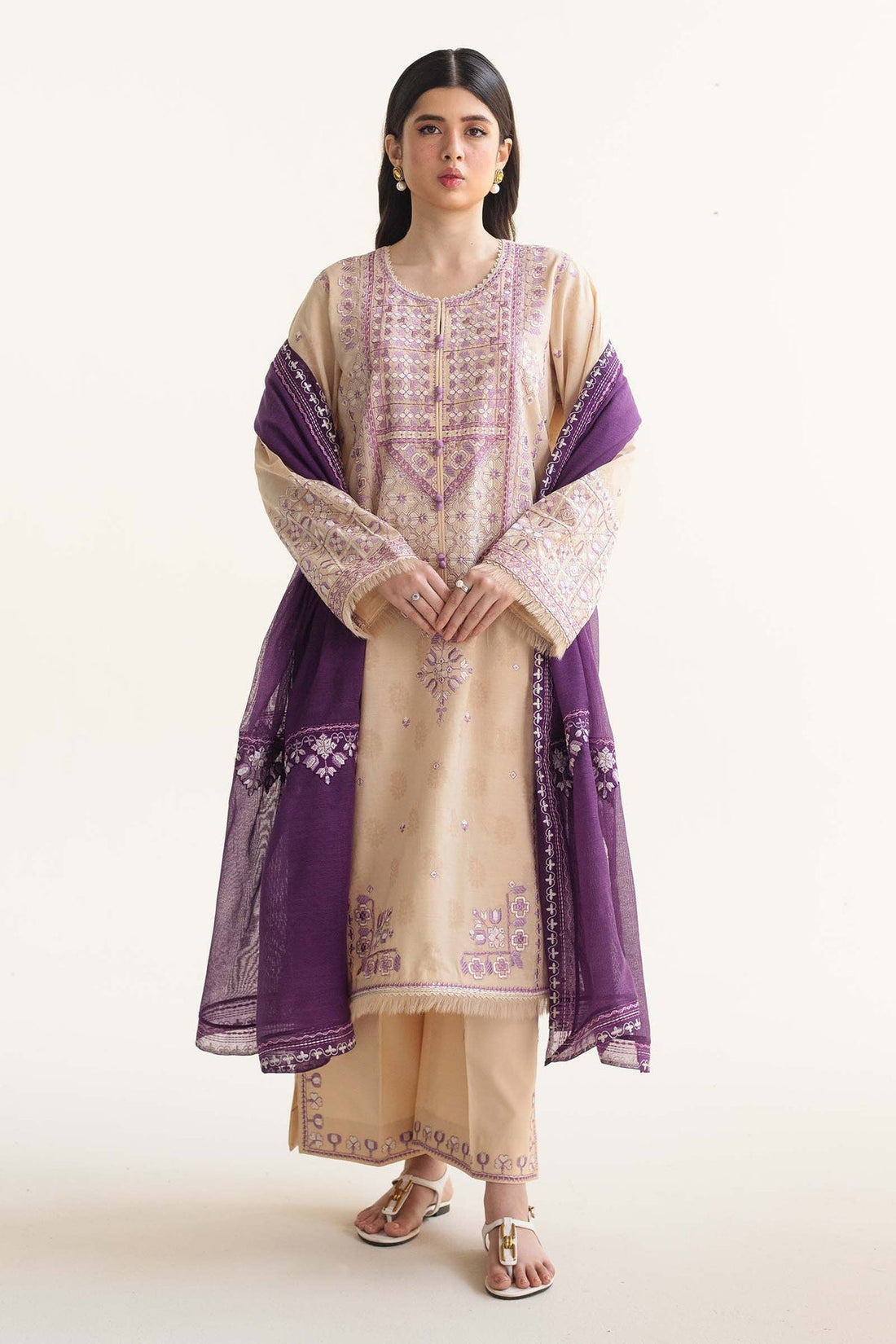 Zara Shahjahan | Coco Lawn Vol 2 | DINARA-5B by Zara Shahjahan - Designer Dress - Type: Ladies Clothes - Available at Libayah - 100% Original