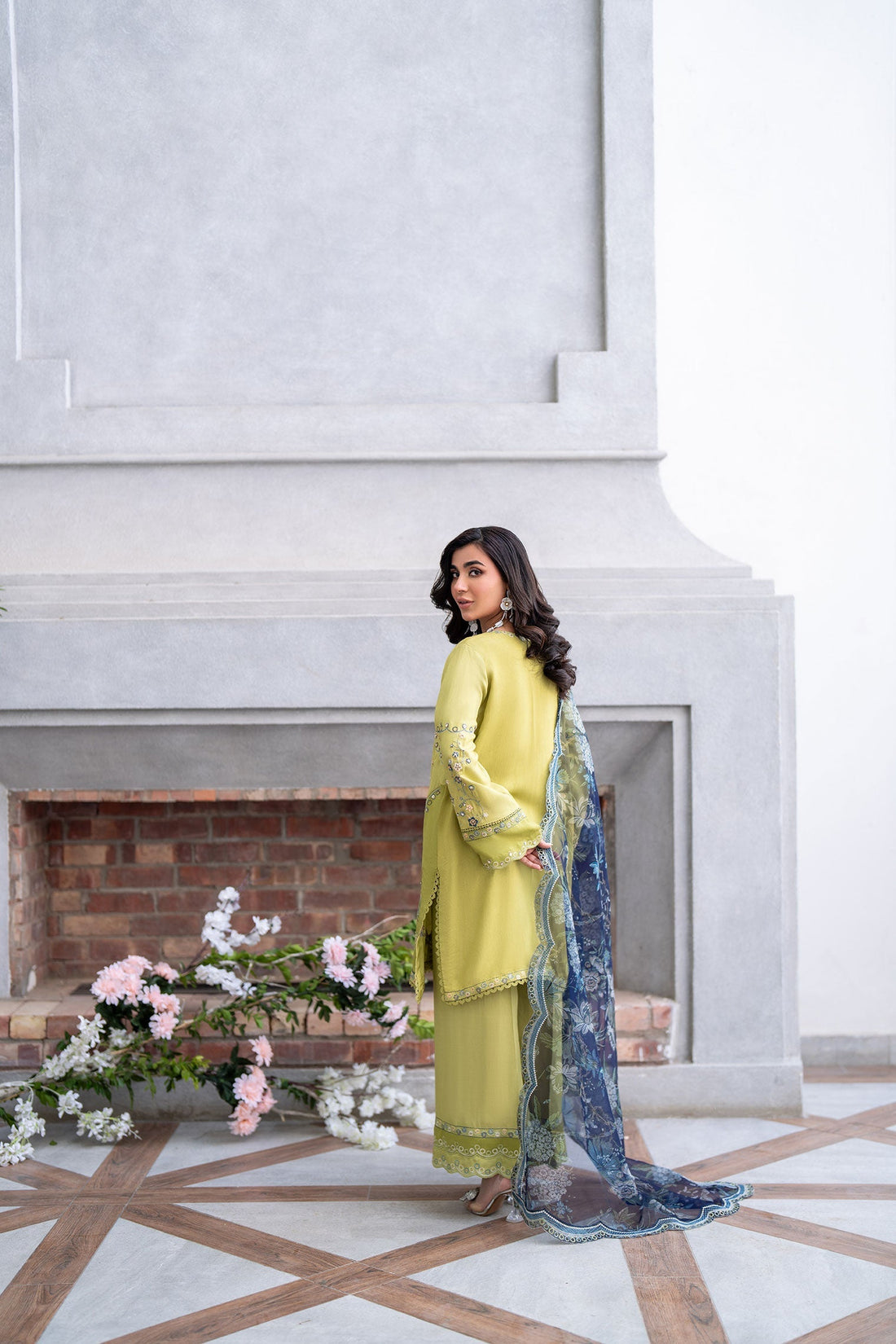 Dhanak | SS 25 Luxury Pret | SS25DL-0318 by Dhanak - Designer Dress - Type: Ladies Clothes - Available at Libayah - 100% Original