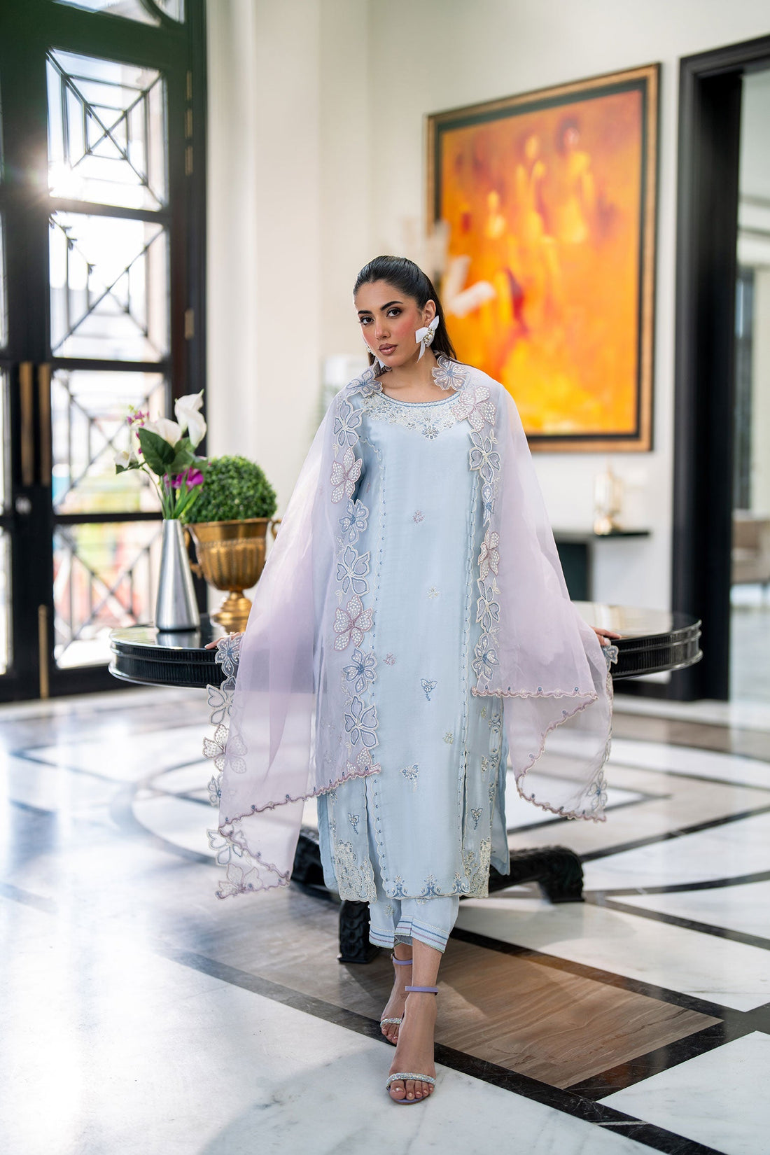 Dhanak | SS 25 Luxury Pret | SS25DL-0320 by Dhanak - Designer Dress - Type: Ladies Clothes - Available at Libayah - 100% Original