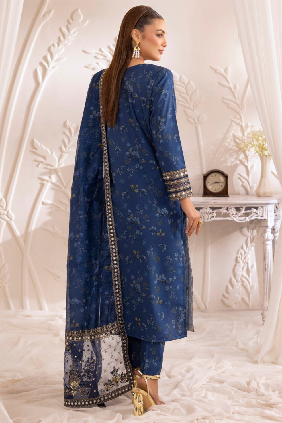 Mohagni | Phulkari Edit | DLS-04 by Mohagni - Designer Dress - Type: Ladies Clothes - Available at Libayah - 100% Original