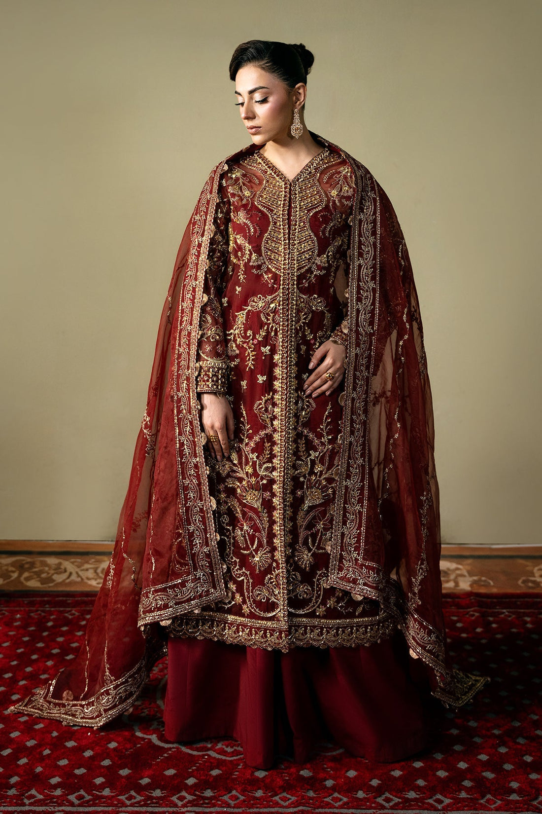 Mina Kashif | Kahani Formals | Serika by Mina Kashif - Designer Dress - Type: Ladies Clothes - Available at Libayah - 100% Original