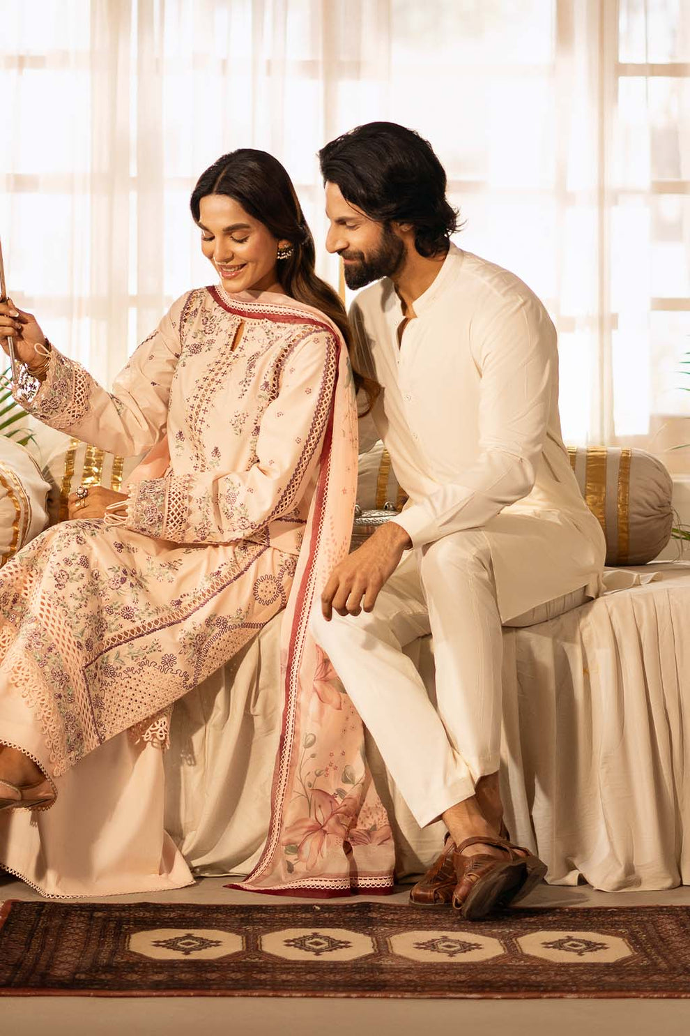Zarposh | Sajni Lawn 25 | Gulbano by Zarposh - Designer Dress - Type: Ladies Clothes - Available at Libayah - 100% Original