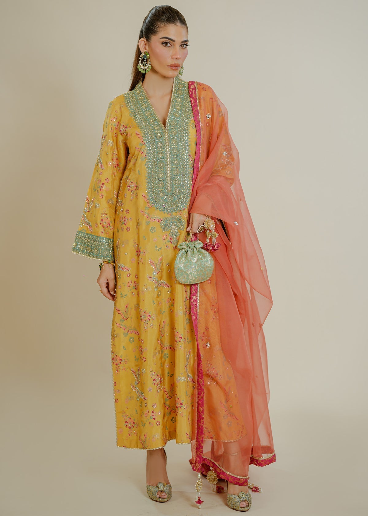 Mahgul | Aleah Formals | Aaleen by Mahgul - Designer Dress - Type: Ladies Clothes - Available at Libayah - 100% Original