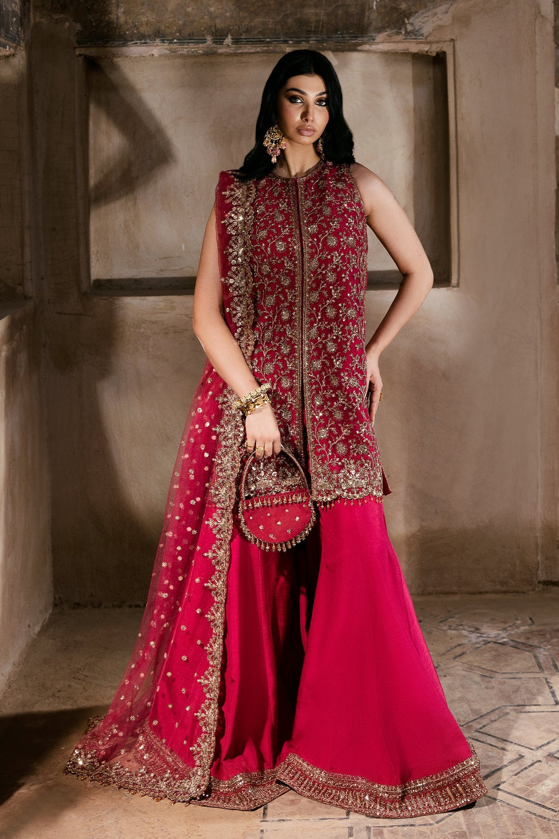 Mina Kashif | Virsa Wedding Formals | Raha by Mina Kashif - Designer Dress - Type: Formal - Available at Libayah - 100% Original