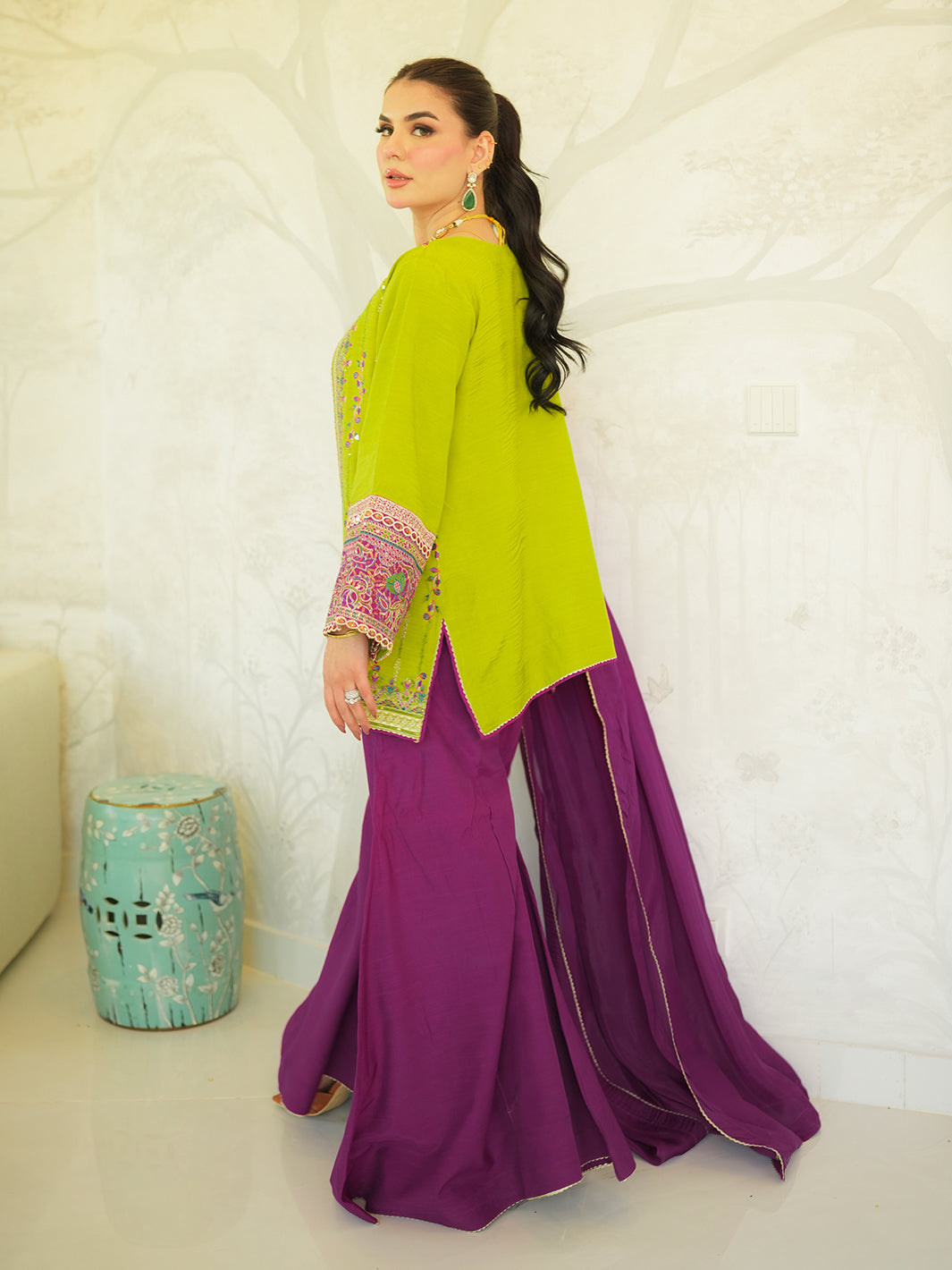 Faiza Faisal | Mayal Festive Pret 25 | KINZA by Faiza Faisal - Designer Dress - Type: Ladies Clothes - Available at Libayah - 100% Original