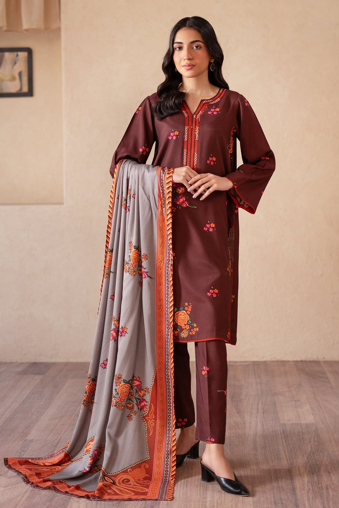 Charizma | Print Melody | CPM-4-S53A by Charizma - Designer Dress - Type: Ladies Clothes - Available at Libayah - 100% Original