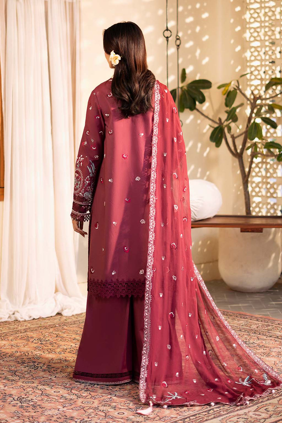 Zarposh | Sajni Lawn 25 | Nayirah by Zarposh - Designer Dress - Type: Ladies Clothes - Available at Libayah - 100% Original