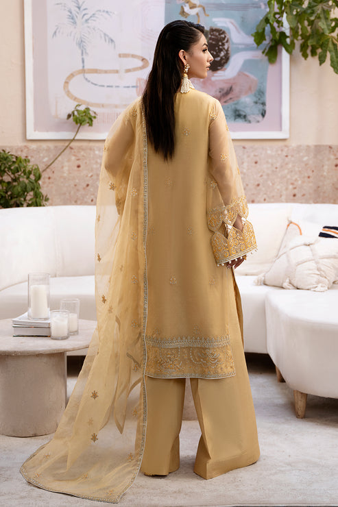 Zarposh | Elara Formals | Zard by Zarposh - Designer Dress - Type: Ladies Clothes - Available at Libayah - 100% Original